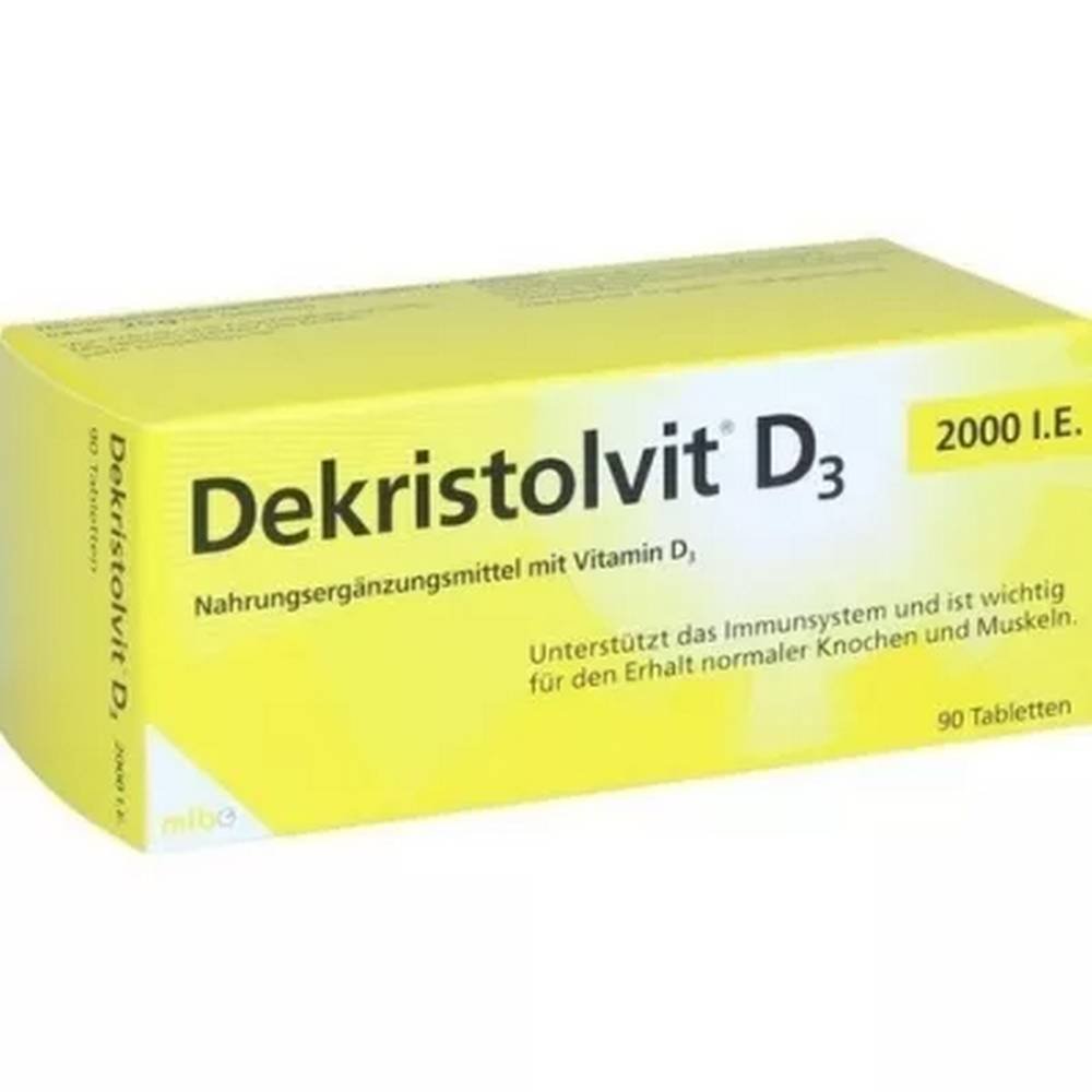 Dekristolvit D3 2000 Tablets 90 Pieces