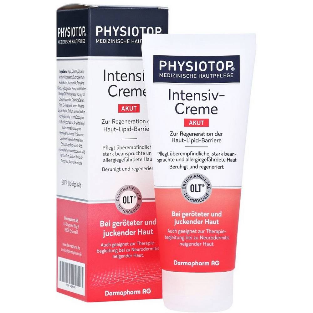 Physiotop Acute Intensive Cream 100ml