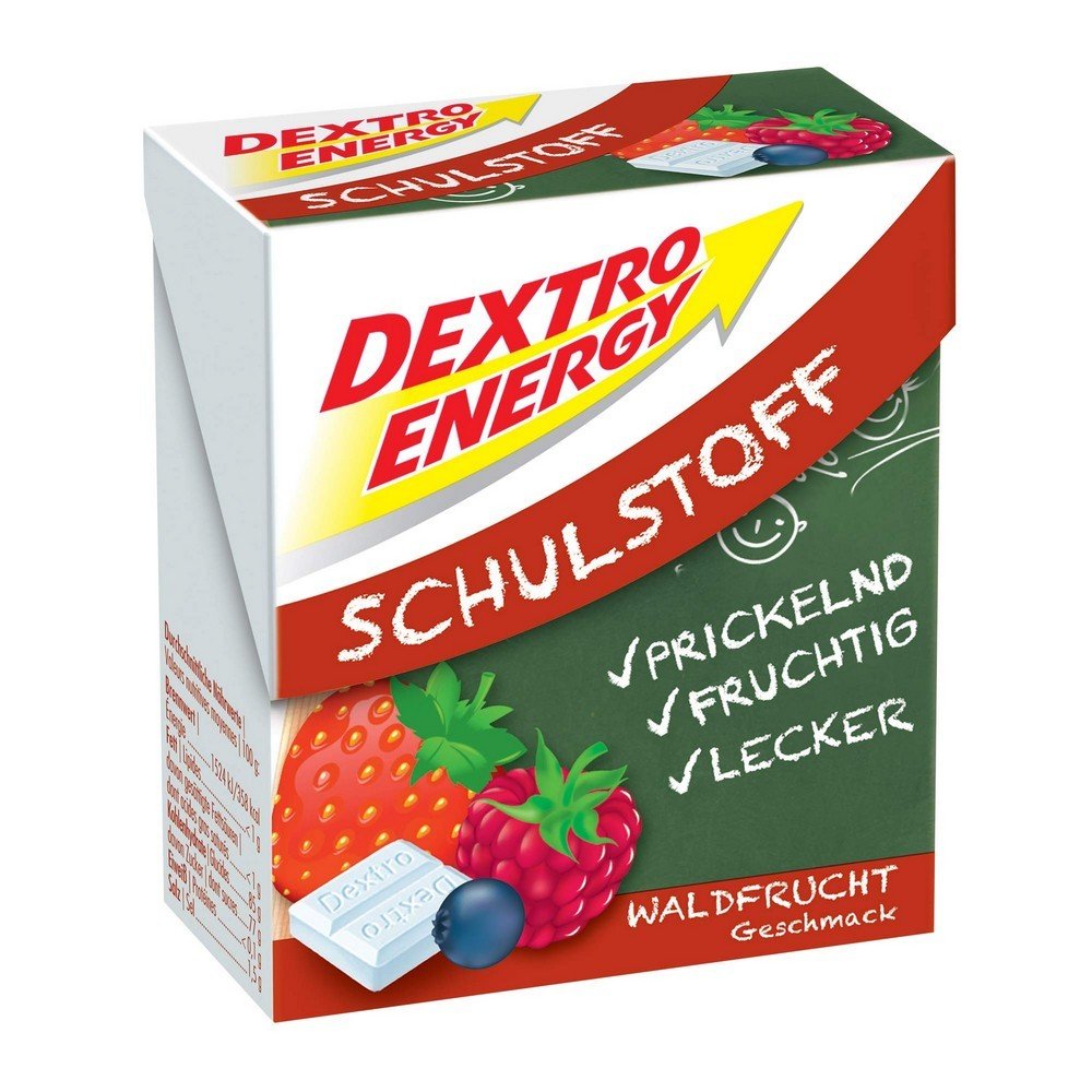 DEXTRO ENERGY Schulstoff Forest Fruit Tablets 50g