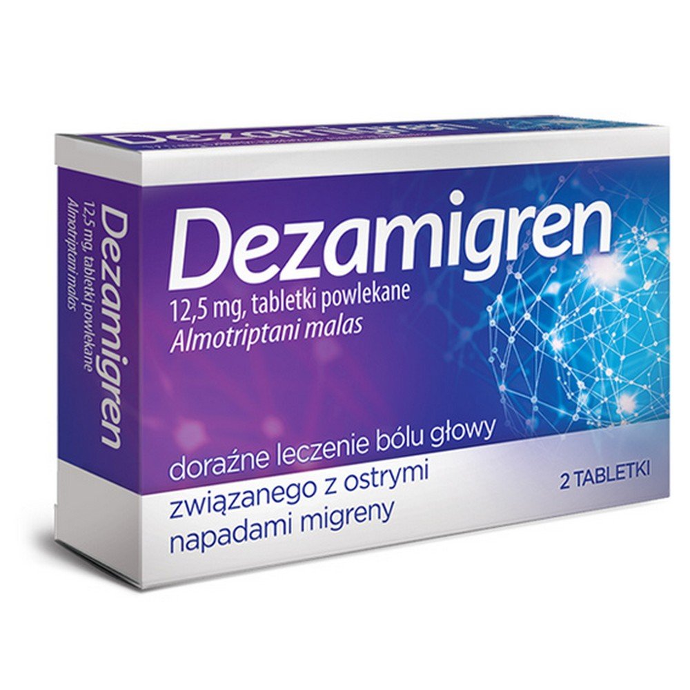 Dezamigren 12.5mg 2 Tablets