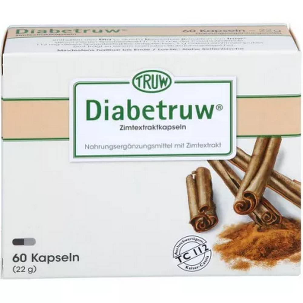 Diabetruw Cinnamon Capsules 60 Pieces