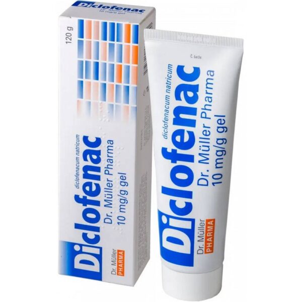Diclofenac Dr. Müller Pharma 10mg/g 120g