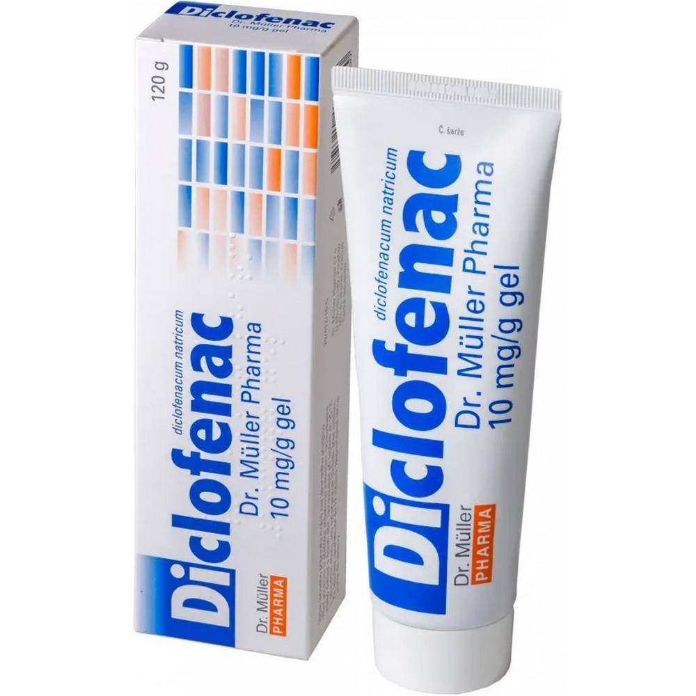 Diclofenac Dr. Müller Pharma 10mg/g 120g
