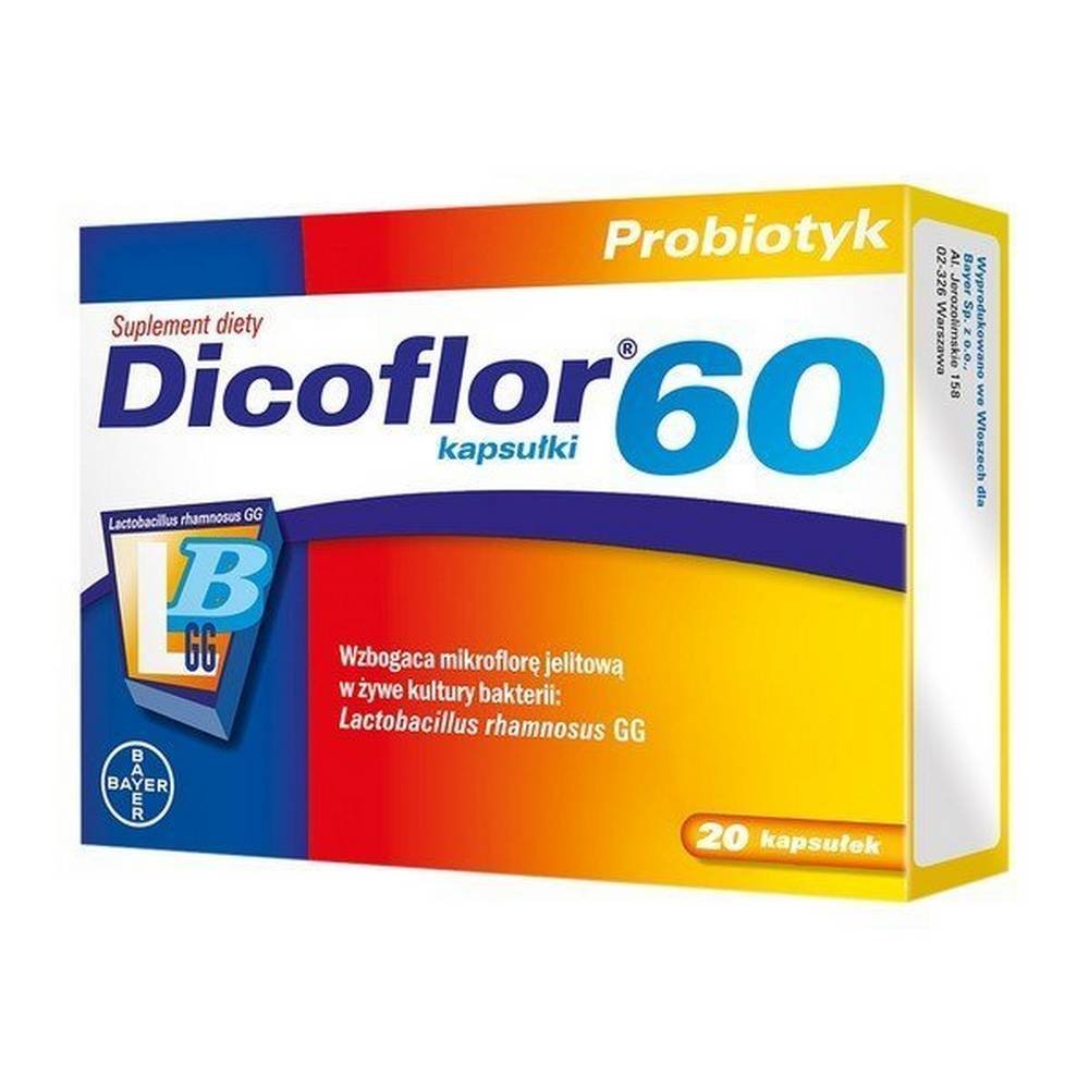 Dicoflor 60 Capsules 20 pcs