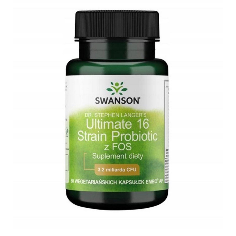 Swanson Ultimate 16 Strain Probiotic 60 capsules