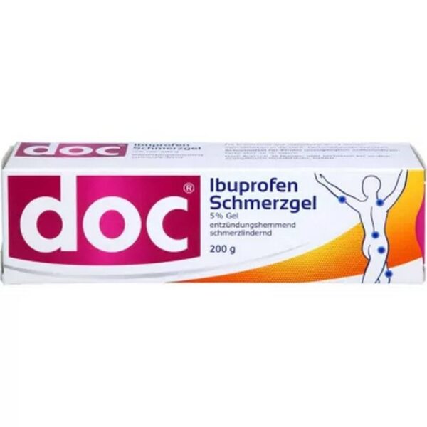 DOC Ibuprofen Pain Gel 5% 200 g