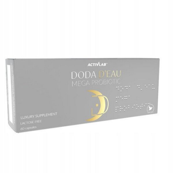 Activlab D’EAU Mega Probiotic 60 Capsules Healthy Gut Support