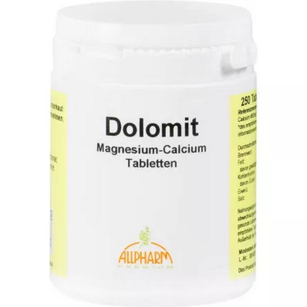 Dolomit Magnesium Calcium Tablets 250 Pieces