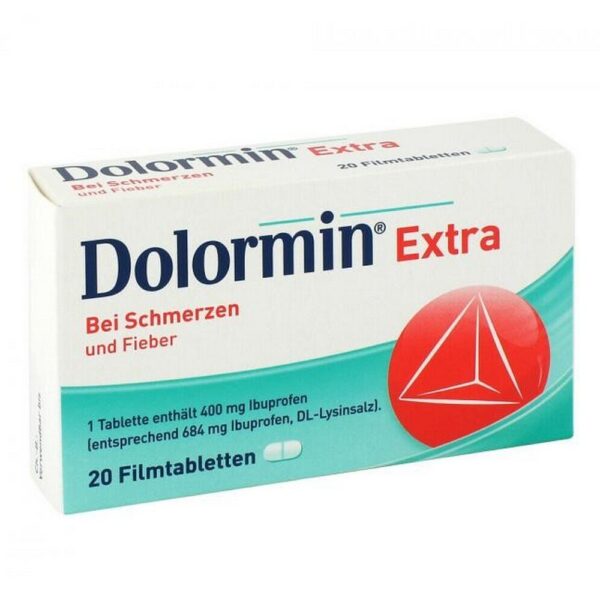 Dolormin Extra Film-Coated Tablets 20 pcs