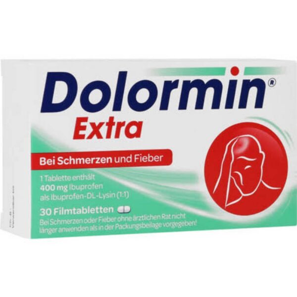Dolormin Extra Film-Coated Tablets 30 pcs