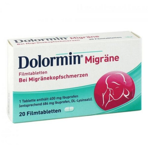 Dolormin Migraine Film-Coated Tablets 20 pcs