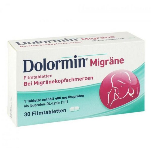 Dolormin Migraine Film-Coated Tablets 30 pcs