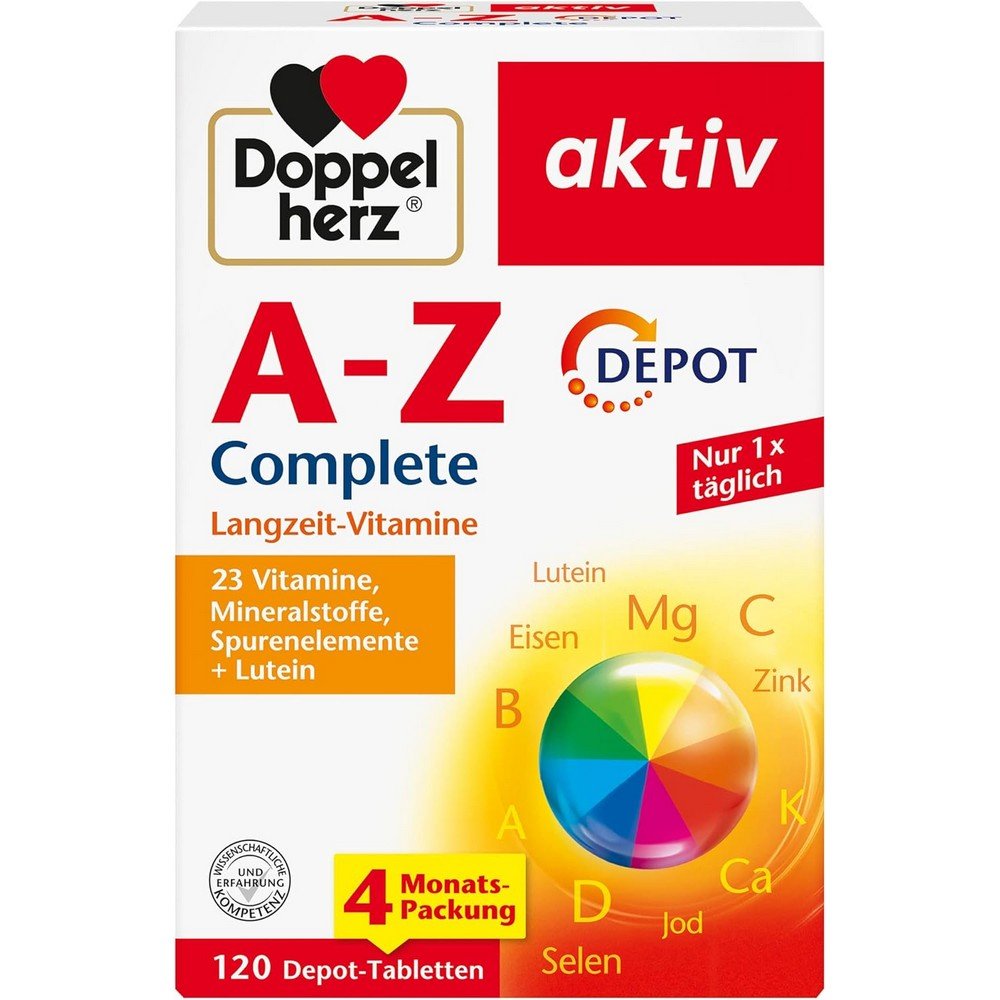Doppelherz A–Z Depot – 120 tabs