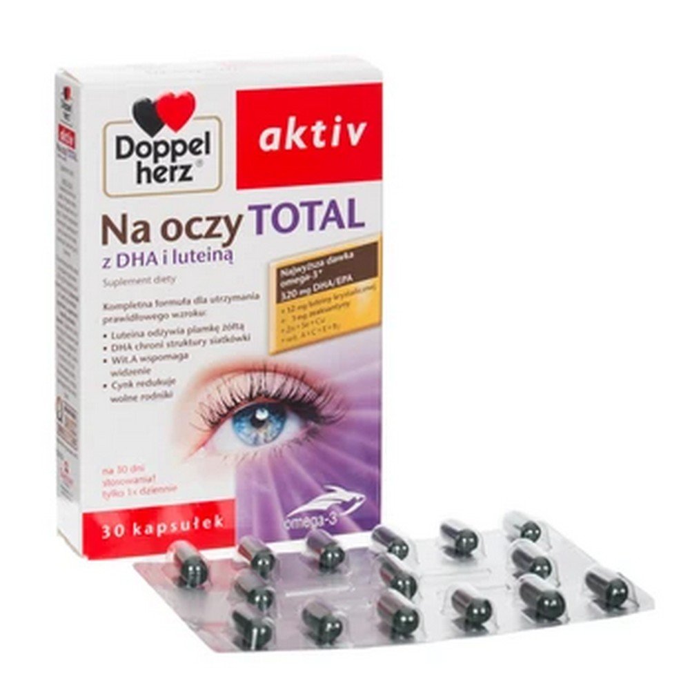Doppelherz Aktiv For Eyes Total 30 Capsules