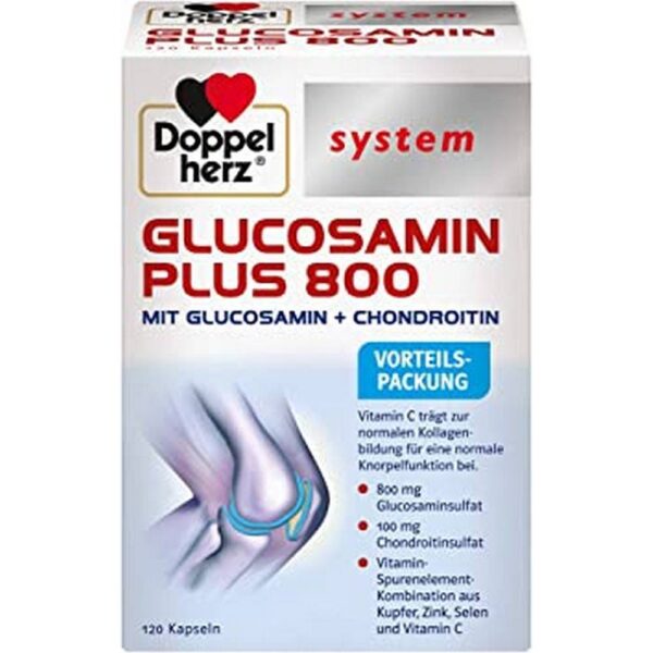 Doppelherz Glucosamin Plus 800 System Capsules 120 pcs