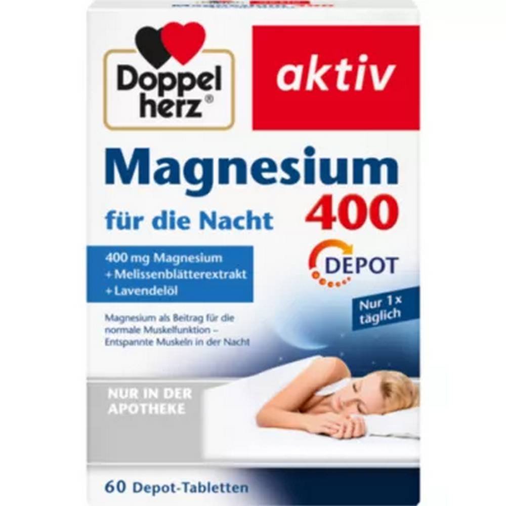 Doppelherz Magnesium 400 Tablets 60 Pieces