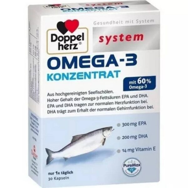 Doppelherz Omega-3 Capsules 30 Pieces