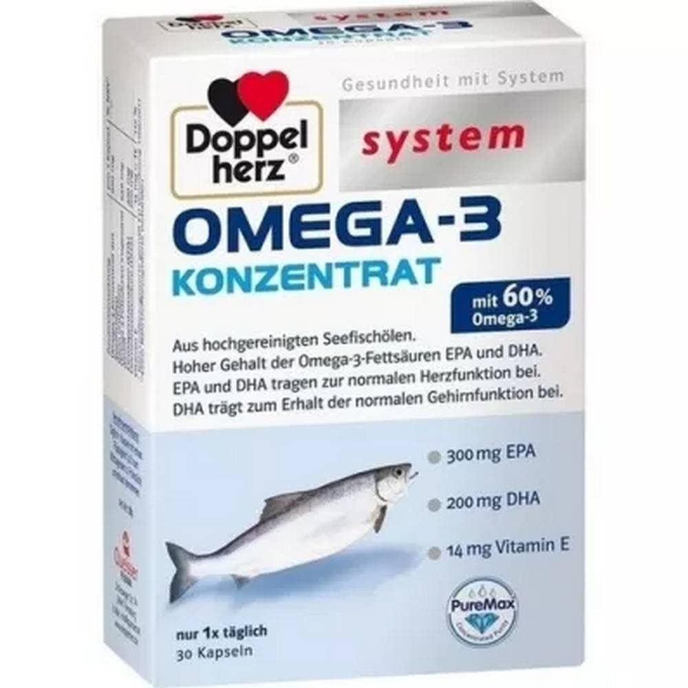 Doppelherz Omega-3 Capsules 30 Pieces
