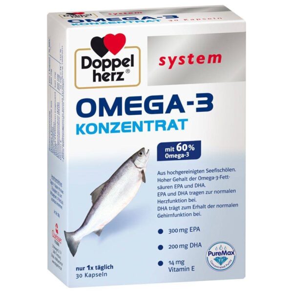 Doppelherz Omega-3 Concentrate System Capsules 30 pcs