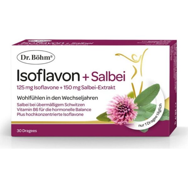 Dr. Böhm Isoflavone + Sage Dragees 30 pcs