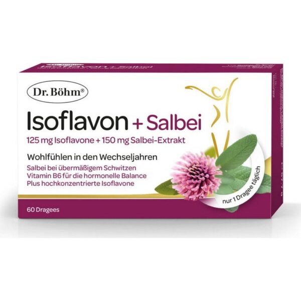 Dr. Böhm Isoflavone + Sage Dragees 60 pcs