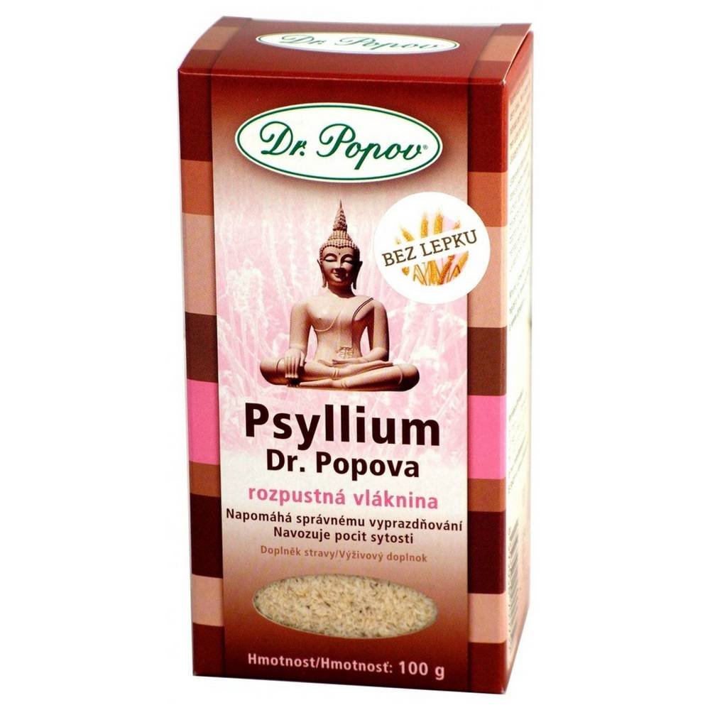 Dr. Popov Psyllium Indian Soluble Fiber 100 g