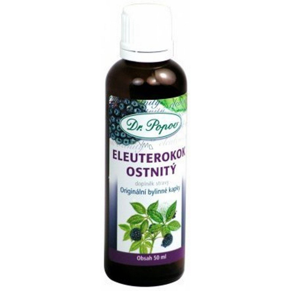 Dr. Popov Eleutherococcus Spiny Herbal Drops 50ml