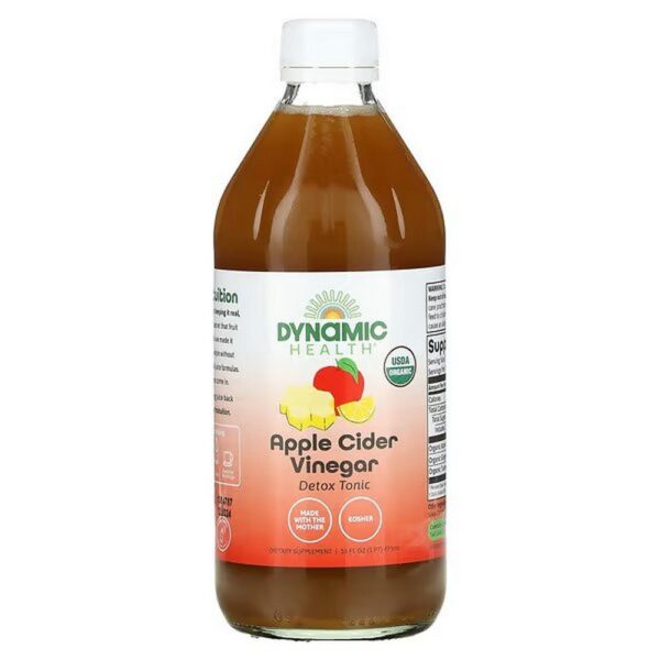 Dynamic Health Apple Cider Vinegar Detox – 473 ml