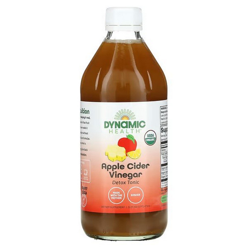 Dynamic Health Apple Cider Vinegar Detox – 473 ml