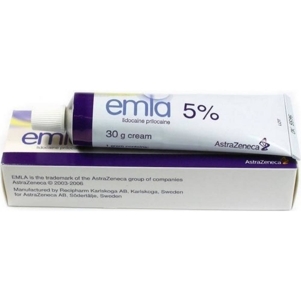Emla 25 mg/g + 25 mg/g Cream 30 g