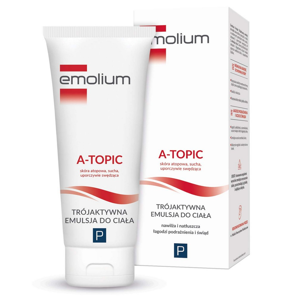 EMOLIUM A-TOPIC TRIACTIVE BODY EMULSION, 200 ML