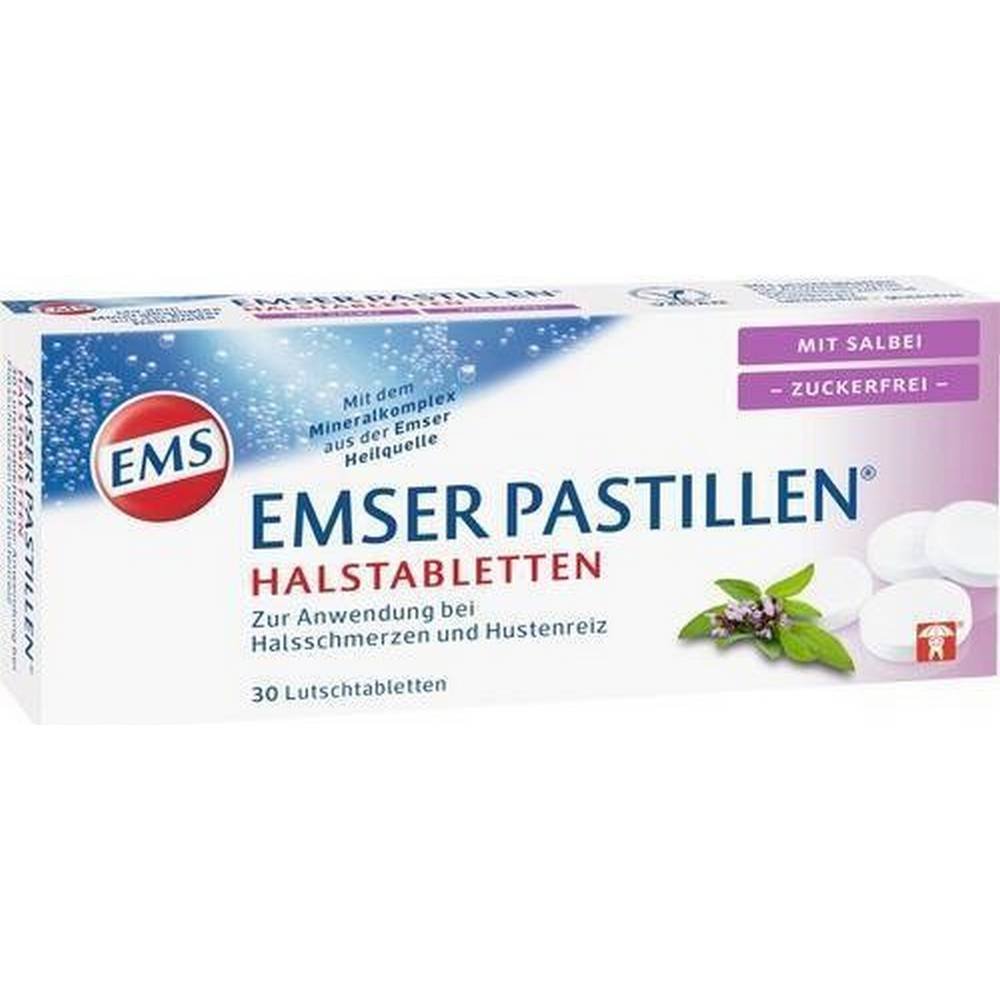 Emser Pastillen zuckerfrei mit Salbei 30 Stück