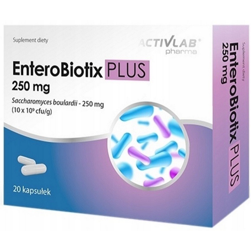Activlab Enterobiotix Plus 250 mg Probiotic 20 Capsules