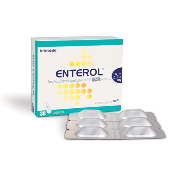 Enterol 250 mg capsules 30 pcs