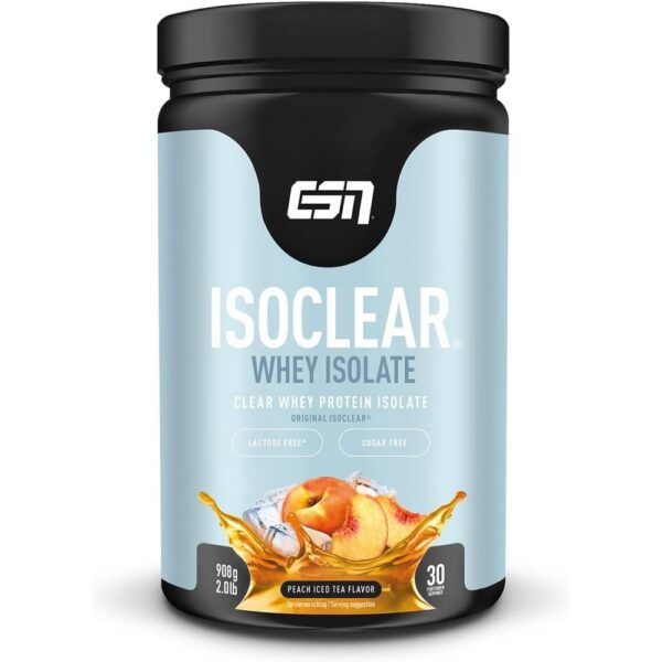 ESN Isoclear Whey Isolate Peach Iced Tea – 908 g