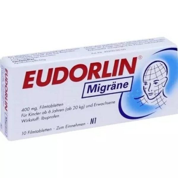 Eudorlin Migraine Film-Coated Tablets 10 pcs