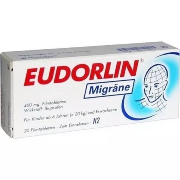 Eudorlin Migraine Film-Coated Tablets 20 pcs