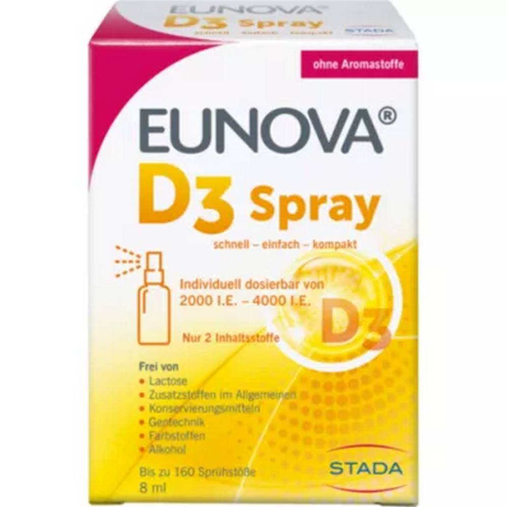 Eunova Vitamin D3 Spray 8 ml
