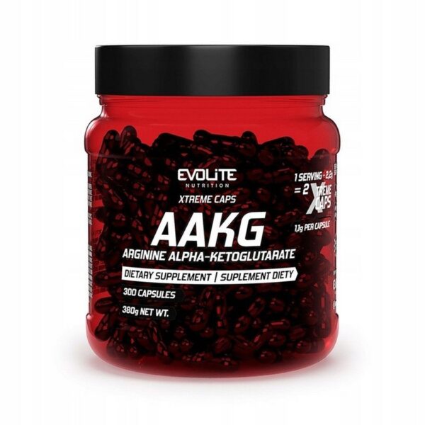 Evolite AAKG Xtreme 60 Caps Arginine Pump