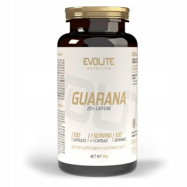 Evolite Nutrition Guarana Pre-Workout Capsules