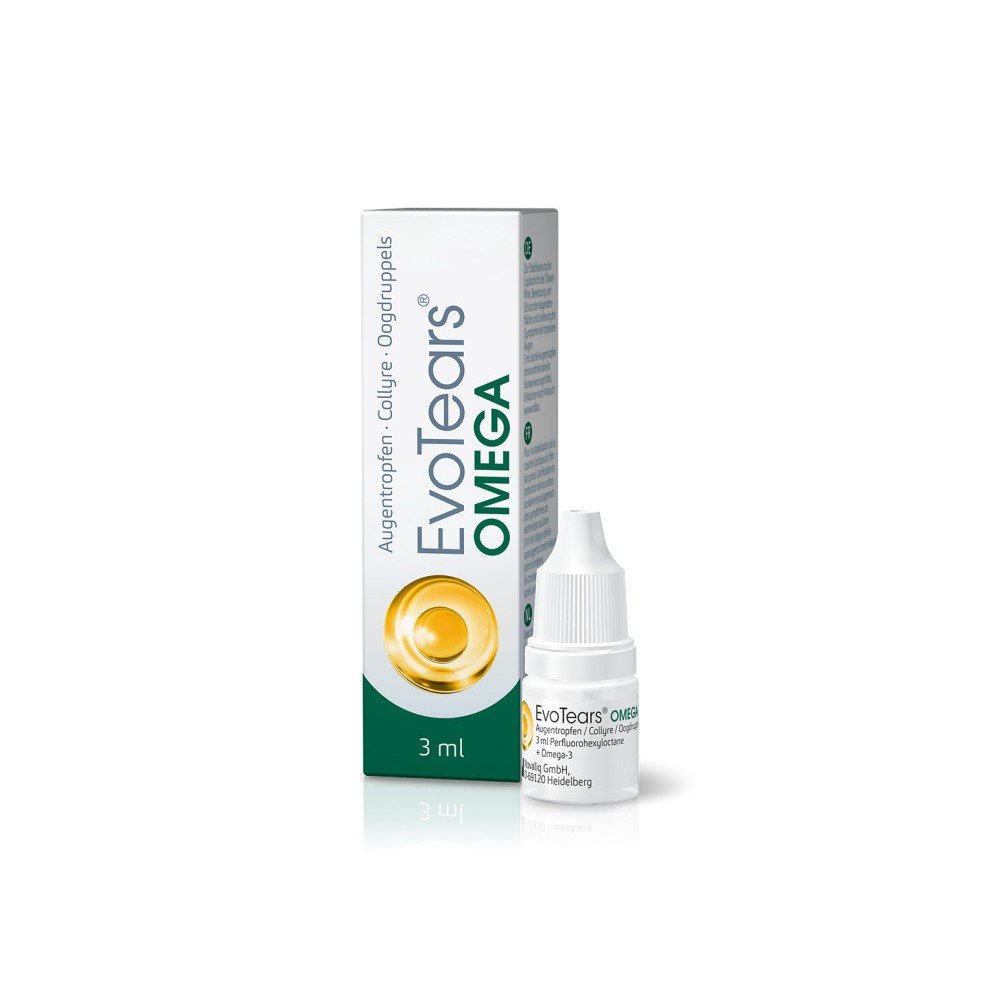 EvoTears Omega eye drops, 3 ml — EvoTears Omega Augentropfen, 3 ml