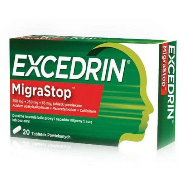 Excedrin MigraStop Dragees 20 pcs