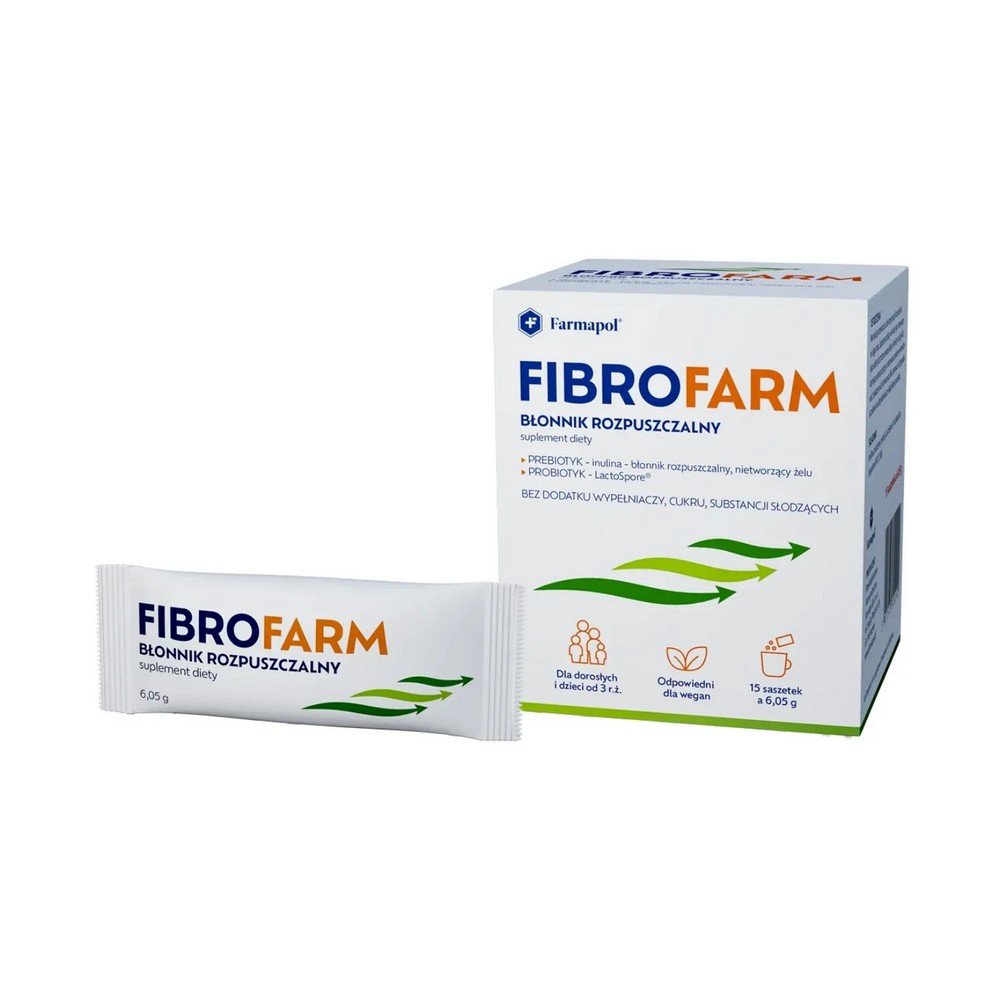 Fibrofarm Soluble Fiber 15 Sachets