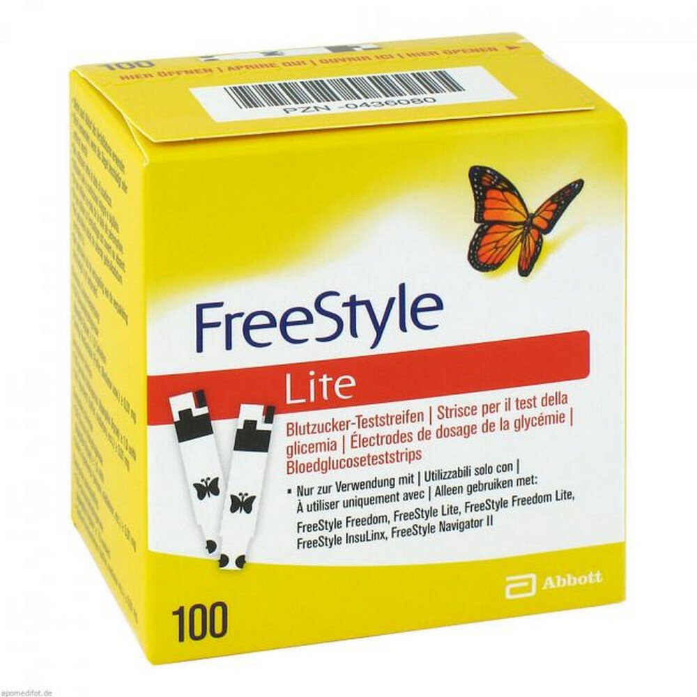 FreeStyle Lite Test Strips (No Coding) 100 pcs
