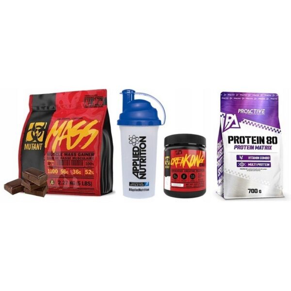 Gainer Chocolate Mutant – 2270 g + 2 other products
