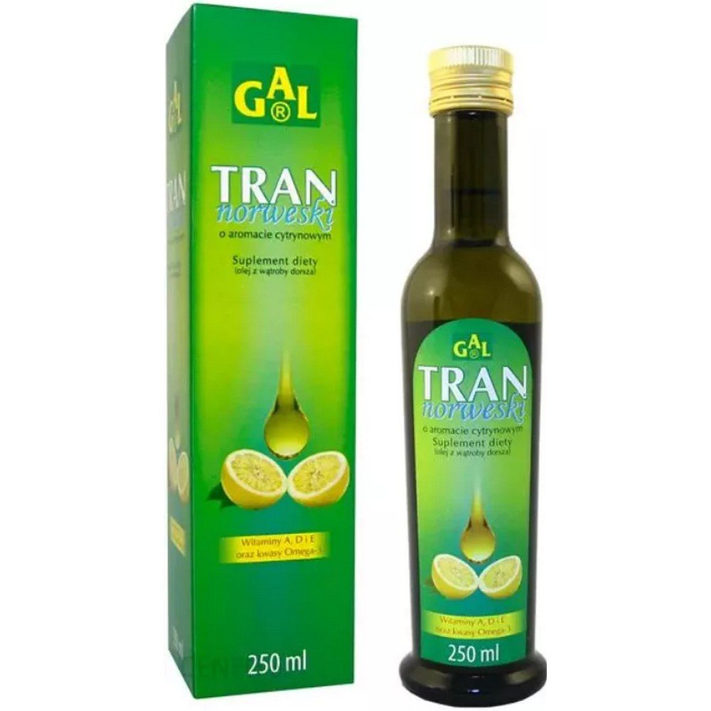 Gal Norwegian Cod Liver Oil Lemon Flavor 250ml