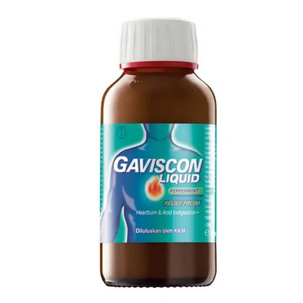Gaviscon Liquid Peppermint — 1×300 ml