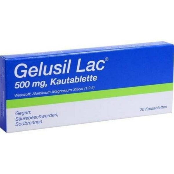 Gelusil LAC Chewable Tablets 20 pcs