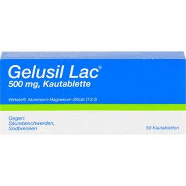 Gelusil LAC Chewable Tablets 50 pcs