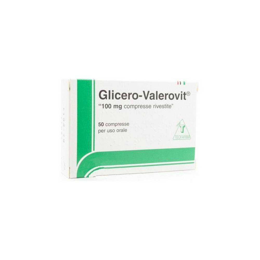 Glicero-Valerovit 100mg + 40mg 50 Filmtabletten